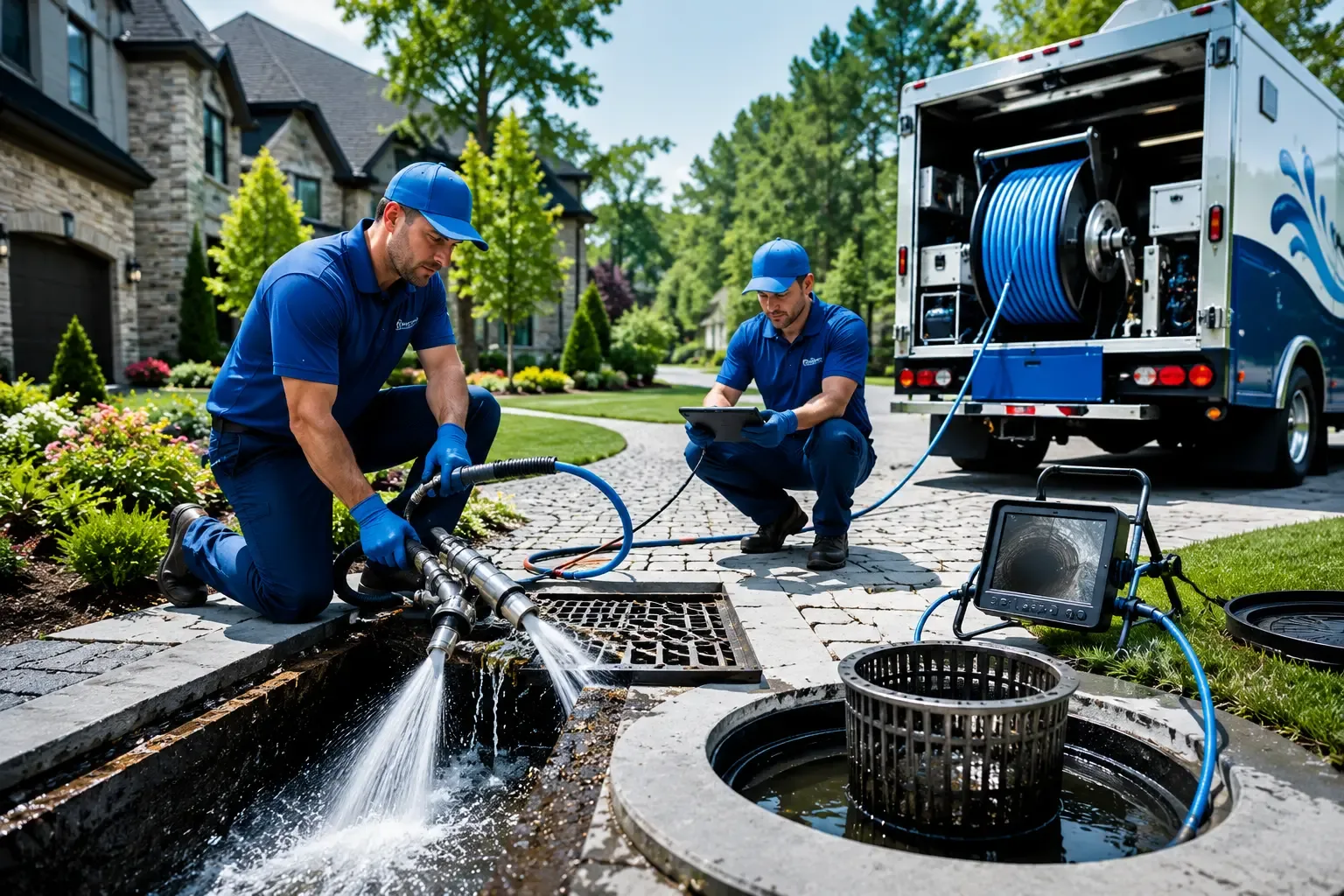 Local outdoor drain cleaning professionals in Keego Harbor, MI