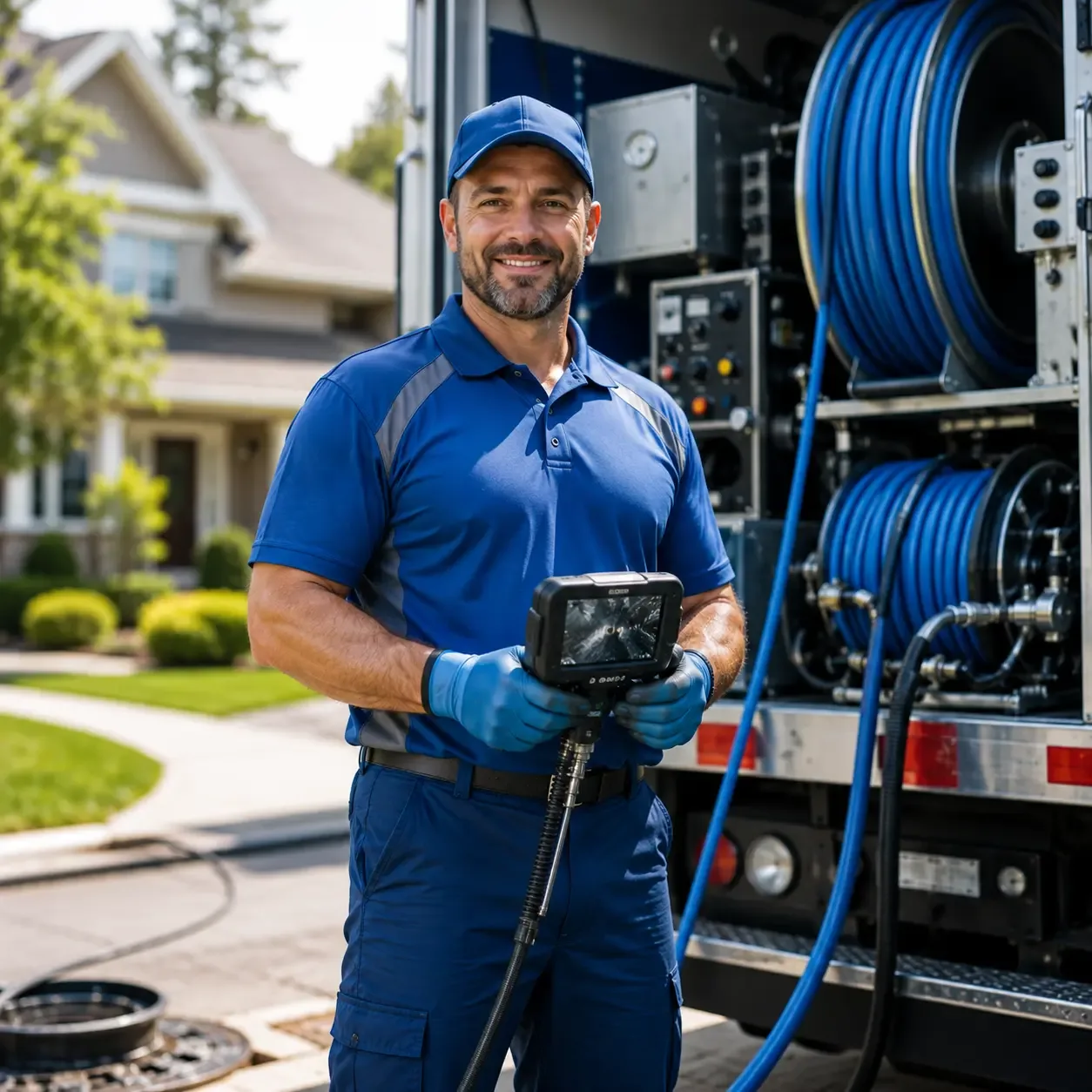 Local outdoor drain cleaning specialists in Keego Harbor, MI